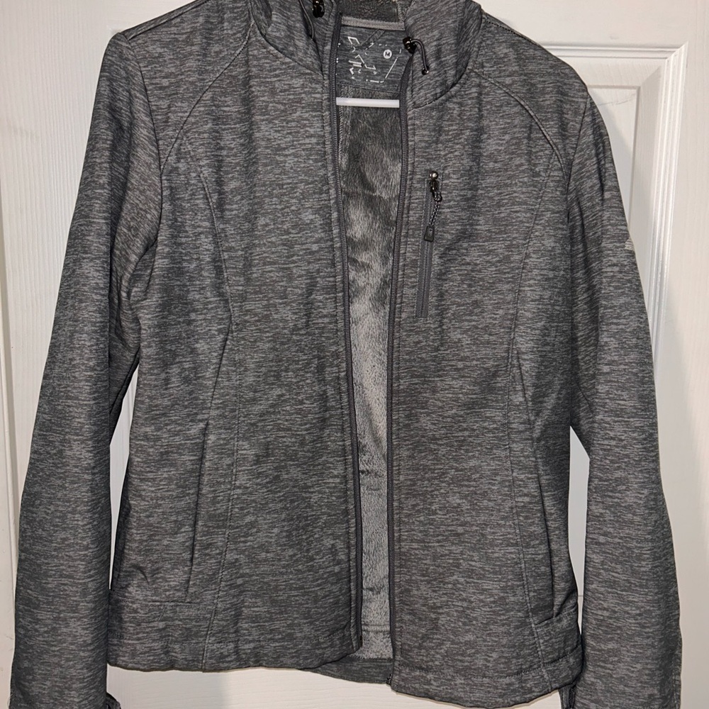 Zeroxposur Women's Heather Gray Utility Jacket